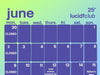 June 2025 @ lucidfclub