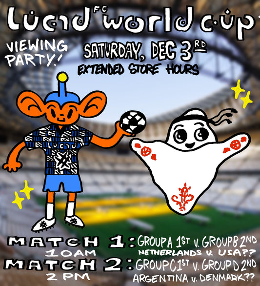 World Cup Watch Party: December 3rd