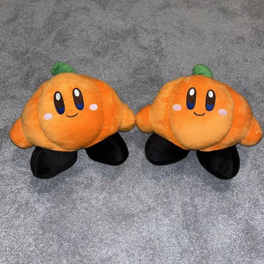 Fake Tree Kirby Pumpkin Orange Plush by Asspizza