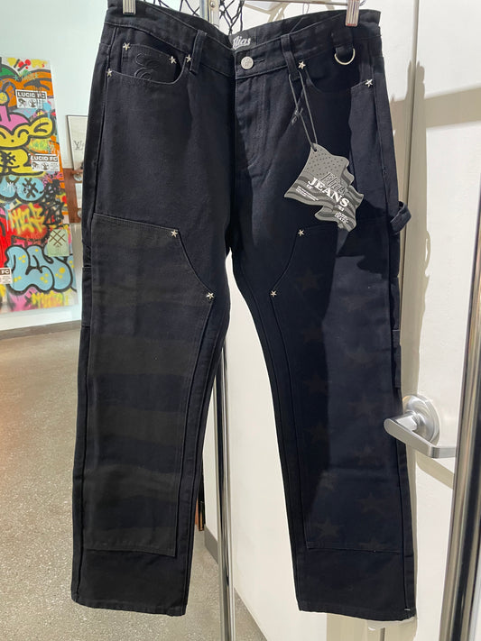 Laser Cut ‘Banner’ Carpenter Pant
