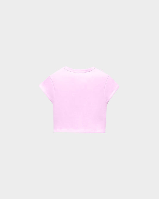 Cap Sleeve Baby Ribbed Crop Top