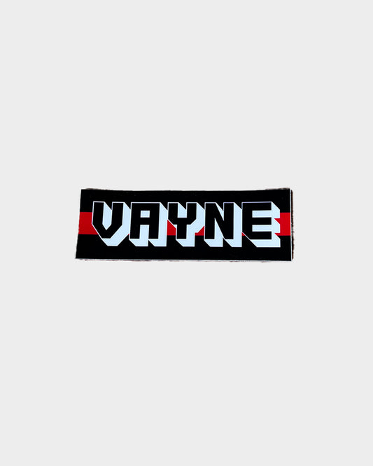 VAYNE 6" Sticker black