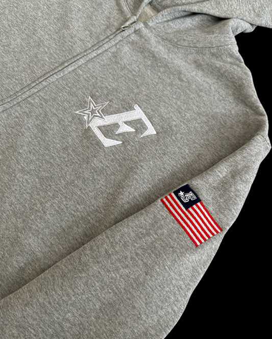 'CLASSIC' Hoodie - Heather Grey