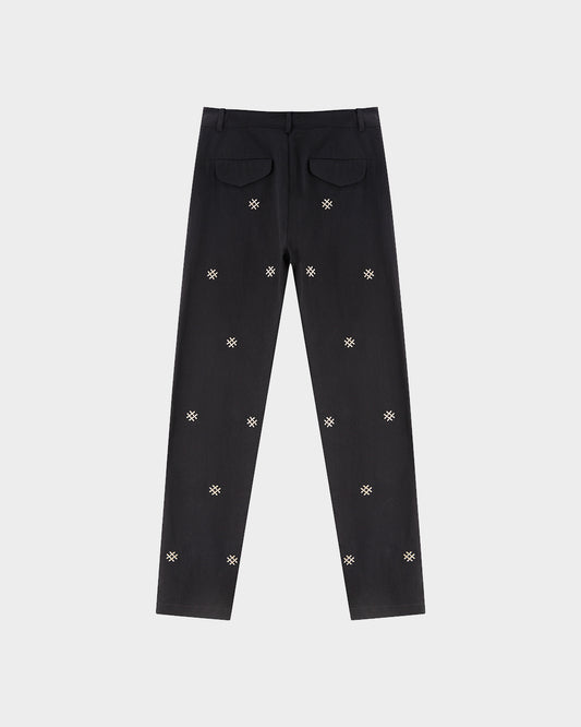 Prepster Chino Pant with all over embroidery
