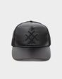 Vegan Leather Logo Trucker Cap